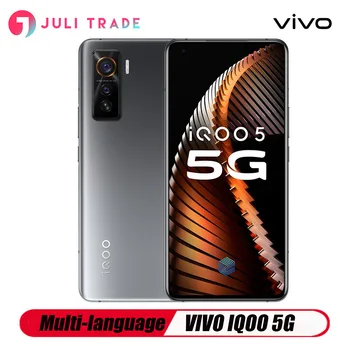 

VIVO IQOO 5 5G Smartphone Android Snapdragon 865 Fingerprint triple camera Type-C Fast charging 55W KPL gaming