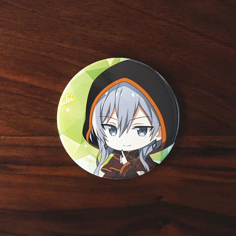 IDOLiSH7 искусственная аниме ранняя митзуки Осака SOGO ROKUYA NAGI NANASE RIKU KUJO TENN MOMO милый металлический значок брошь заколки (art.: 3a38db2014c) - 3a38db2014c