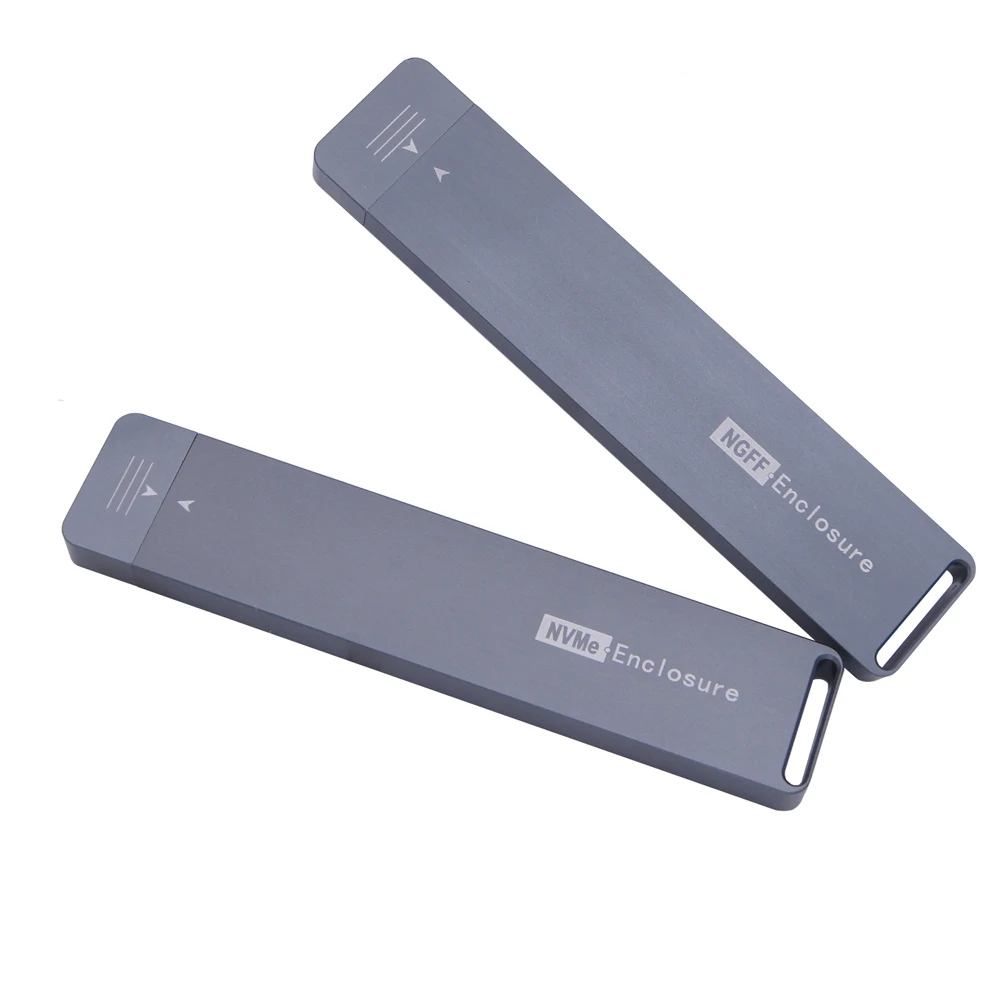 M2 SSD 케이스 NVME 인클로저 M.2-USB TYPE-A 3.1 SSD 어댑터, NVME PCIE M 키 NGFF SATA B 키 SSD 디스크 드라이브 박스 M.2 SSD 케이스