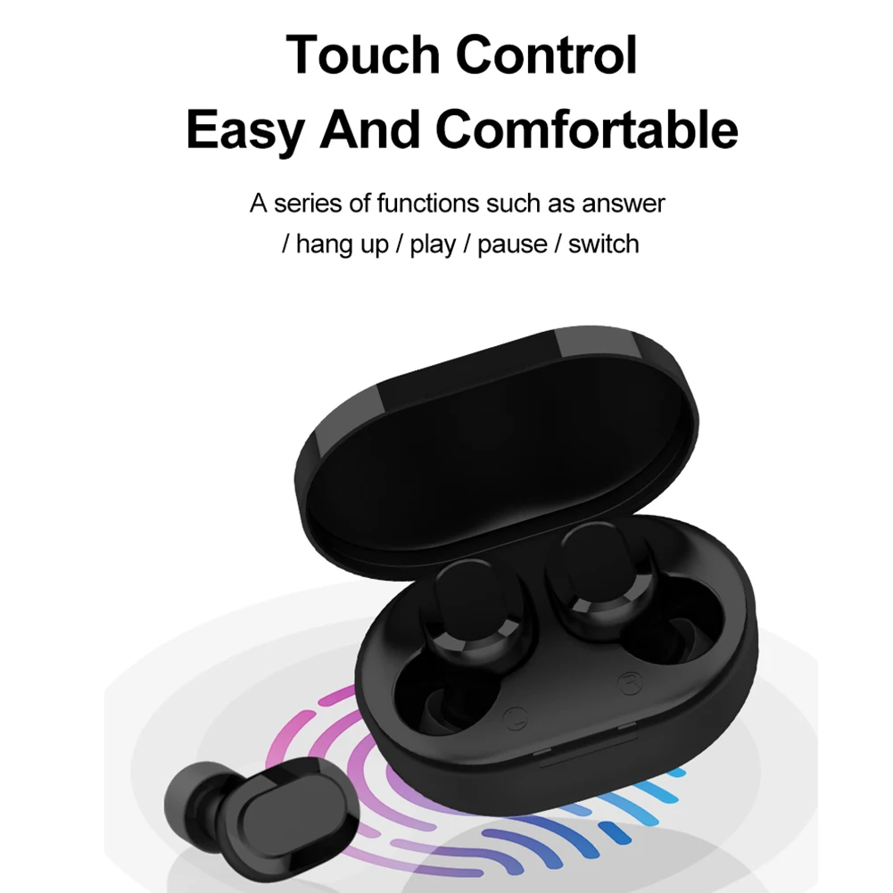 Новое поступление S3 шумоподавление Спортивные Беспроводные стерео Bluetooth наушники с зарядным чехлом
