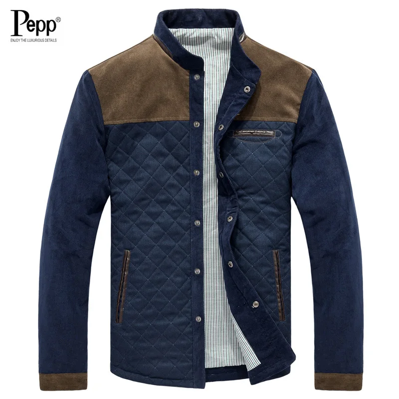 

Pepp pepp Autumn Men Jacket Corduroy Casual Jacket MEN'S Coat Men'S Wear Hot Selling