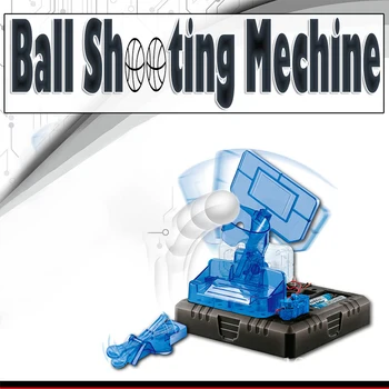 

Electric Ball Shooting Game Perfect Basketball Shoot Creative Physics Science Set Scientific Kits DIY Model Building Kid Toys