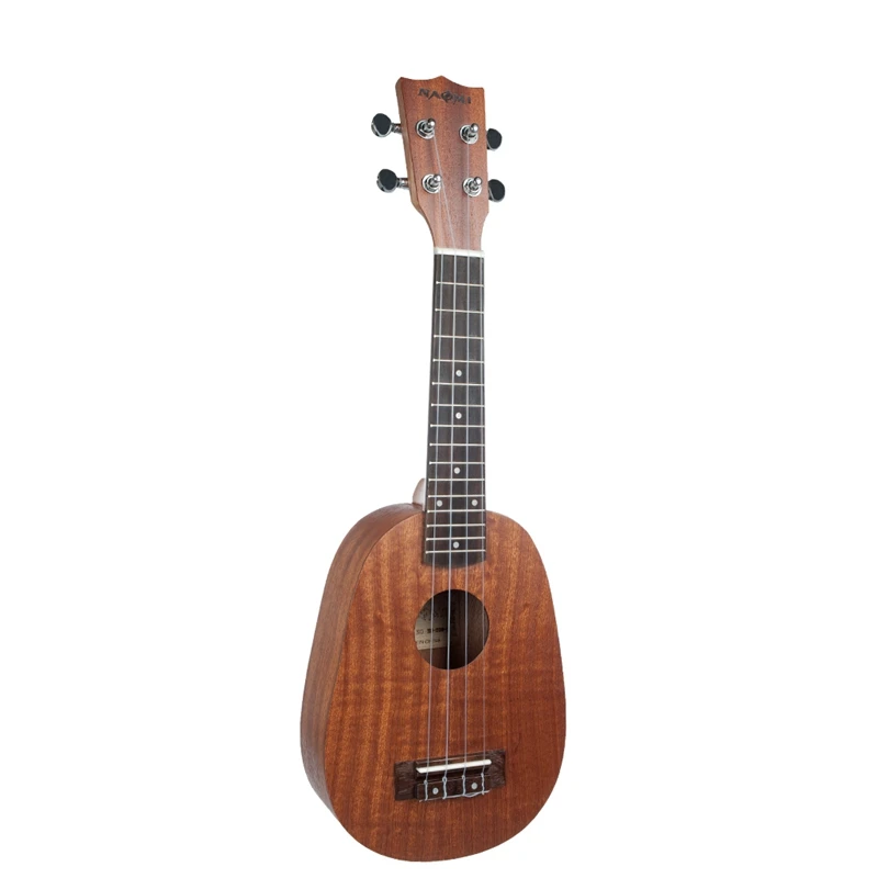 Наоми сопрано Гавайские гитары Укулеле ананас в форме укулеле Сапеле Ukelele