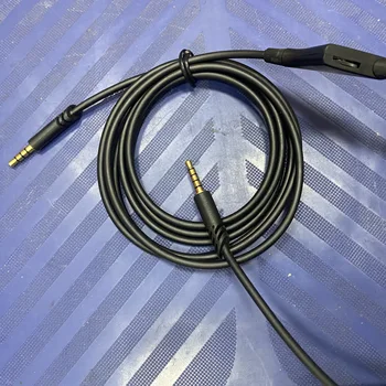 

100pcs VOLUME CONTROL Audio Earphone Cable for Logitech A10 A40 G233 Gaming Headset wired headphones Audio Cable