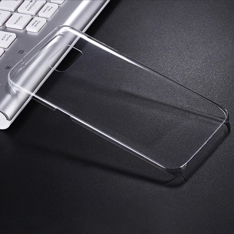S7 чехол прозрачный плотный чехол Tpu Lcd дисплей samsung Galaxy S7 чехол задняя крышка мягкий кошелек ударопрочный с коробкой