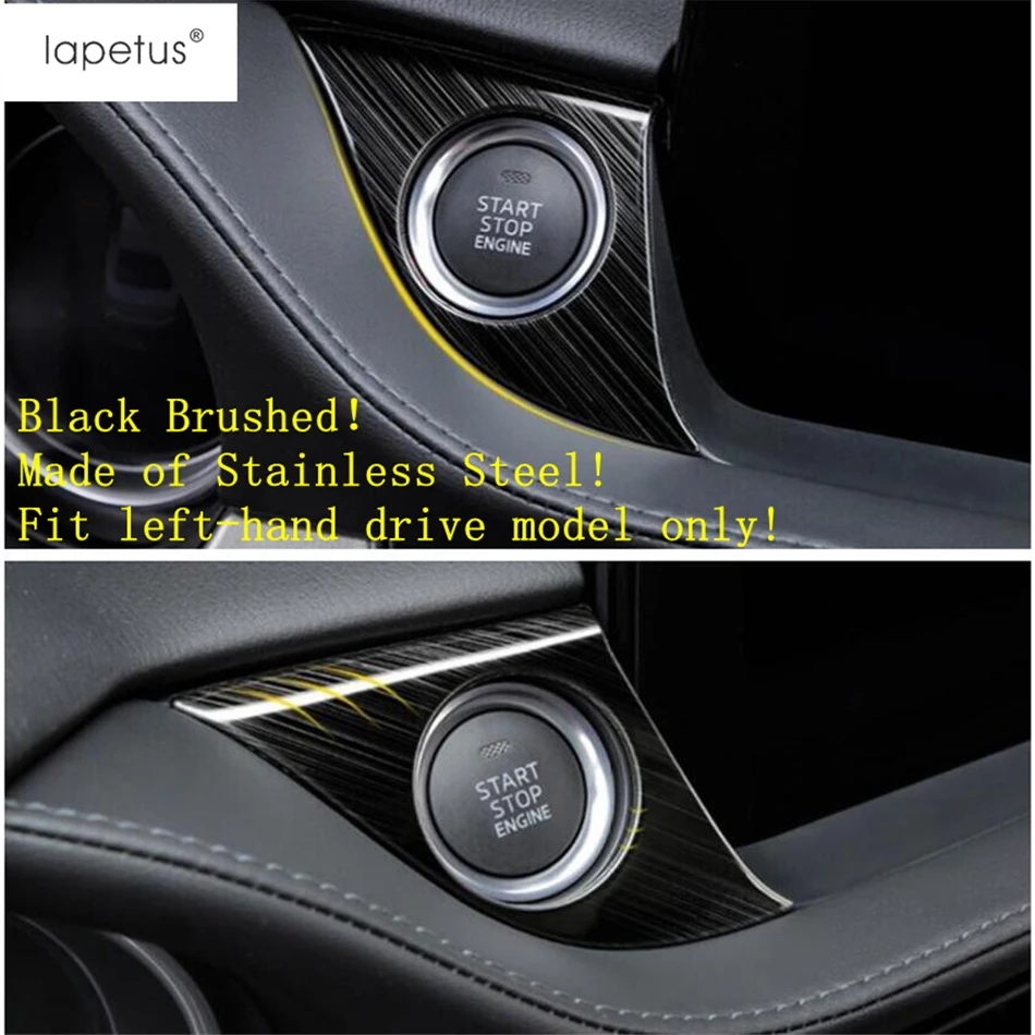 Engine Start Stop System Button Cover Trim For Mazda 6 2016-2017 Accessories 
