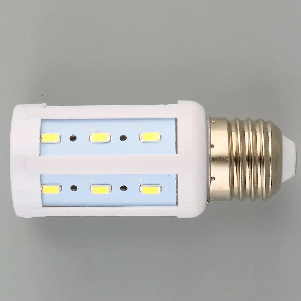Ультра яркий 24 SMD 5730 E27 AC220V светодиодный светильник кукурузы лампы