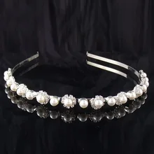 Нежная жемчужная Корона свадебный головной убор