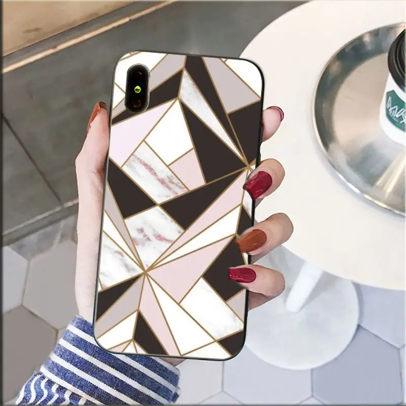 gold marble collage Black Pink White marble collage