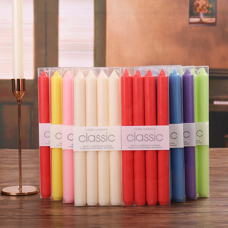 Long Abstract White Candles Long Candles Wedding Long Candles Decoration 10 Long Aliexpress