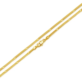 

MxGxFam ( 50 cm x 2 mm ) 20 inch Emboss Small Snake Necklaces for Men Women 24 k Pure Gold Color Fashion Jewelry Nickel Free
