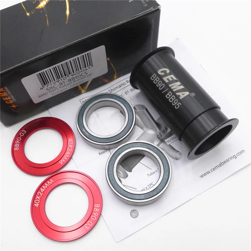 Cema Bb90 To 24mm Road Bike Press Fit 