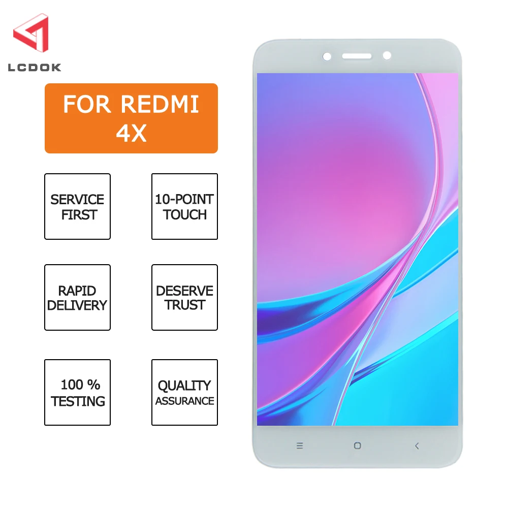 

For XIAOMI Redmi 4X LCD Display Touch Screen Digitizer Replacement For XIAOMI Redmi 4A Display Assembly with Frame 5.0 inch