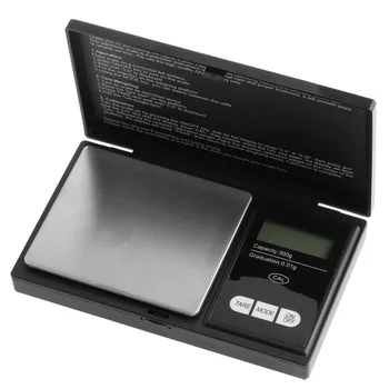 オンライン ミニデジタルスケール 300 グラム/0.01 グラムの液晶電子ゴールドジュエリーポケットグラムスケール重量新しい U1JB