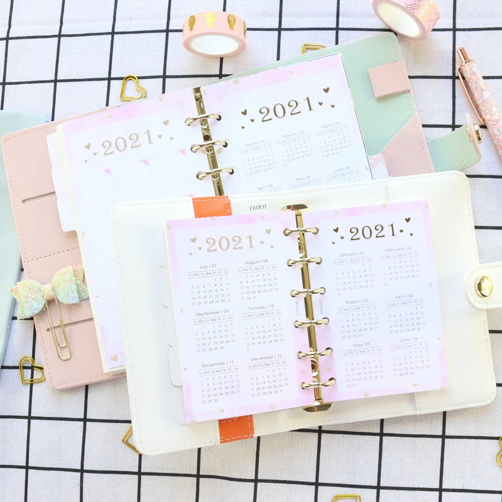 Notebooks Accessoires Stationery | Cute Notebook Planner Dividers - Cute  2023 - Aliexpress