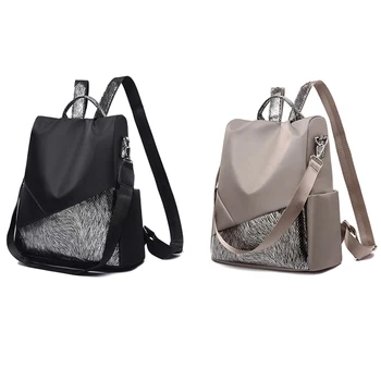 

Fashion Casual Girl Multifunctional Anti-Theft Travel Backpack Ladies One-Shoulder Handbag