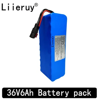 

Liieruy36V 6ah 500W 18650 lithium battery 36V 8AH Electric bike battery with PVC case for electric bicycle