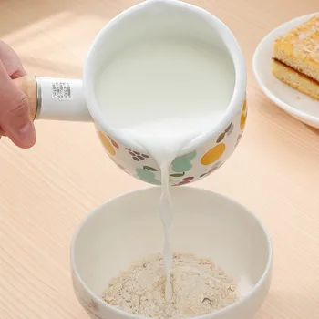 

Enamel milk pan home baby food supplement pot single handle non-stick pan Japanese instant noodle pot small milk pan WJ030323