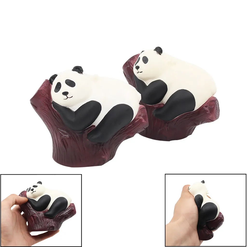 Мягкими с мультипликационным принтом «панда», ароматизированный медленно поднимающийся детские игрушки дети подарок, игрушка для снятия