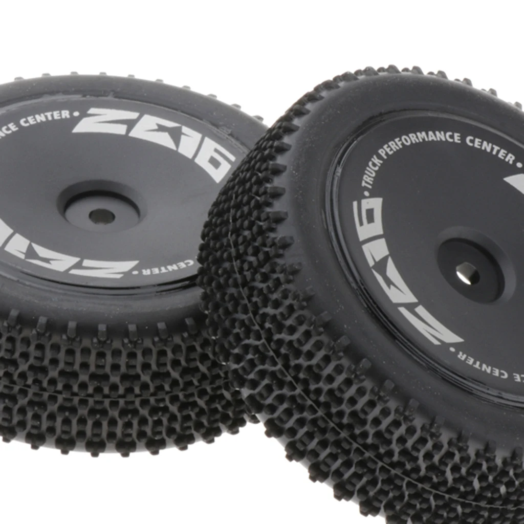 

1 Pair 1/14 RC Car Front Tires For WLTOYS 144001 RC Buggy Car Spare Parts