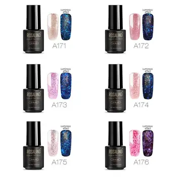 

7ml Fluorescence Gel Nail Polish Matte Top Multi-Use Top Base Coat Soak-Off UV LED Nail Gel Varnish Fast Dry Nail Art Decoration