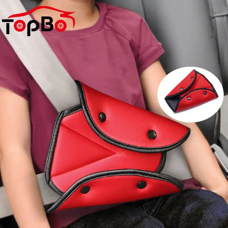 Auto Car Triangle Seat Safety Belt Cover Pad Baby Child Product Adjustment Holder Clips For Kids | Автомобили и мотоциклы