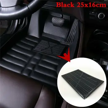 

Carpet Foot Rest Pedal Scuff Guard Foot Rest Pedal Plate For Driver Floor Mat Brandnew
