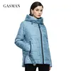GASMAN 2022 New Women's spring jacket Short fashion Stand-up Collar hooded fashion casual Coat Women parka Warm outwear 81855 ► Photo 1/6