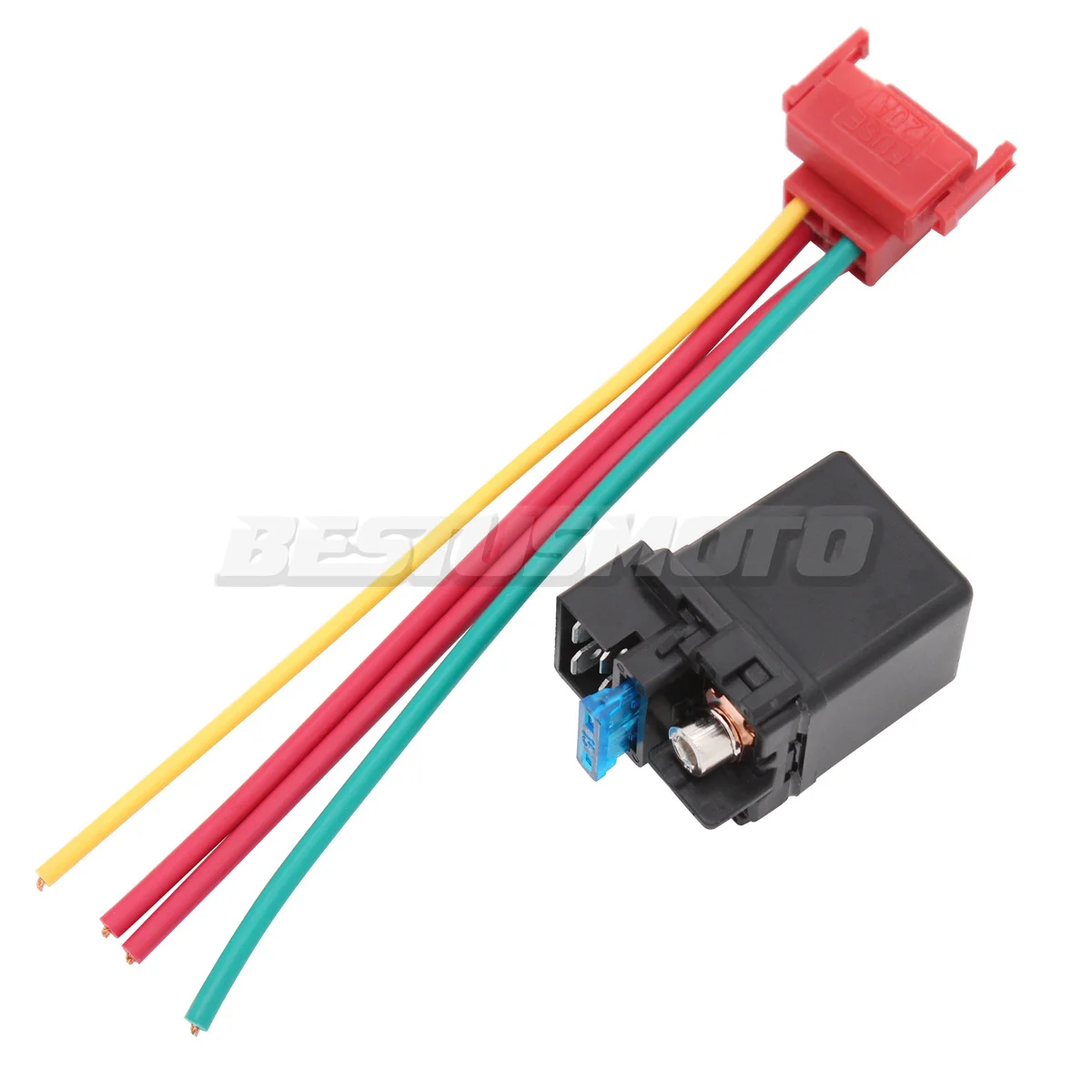 MotorcycleAccessoriesStarterSolenoidRelaywithPlugForKawasakiNinja600ZX6RZX6RZX600