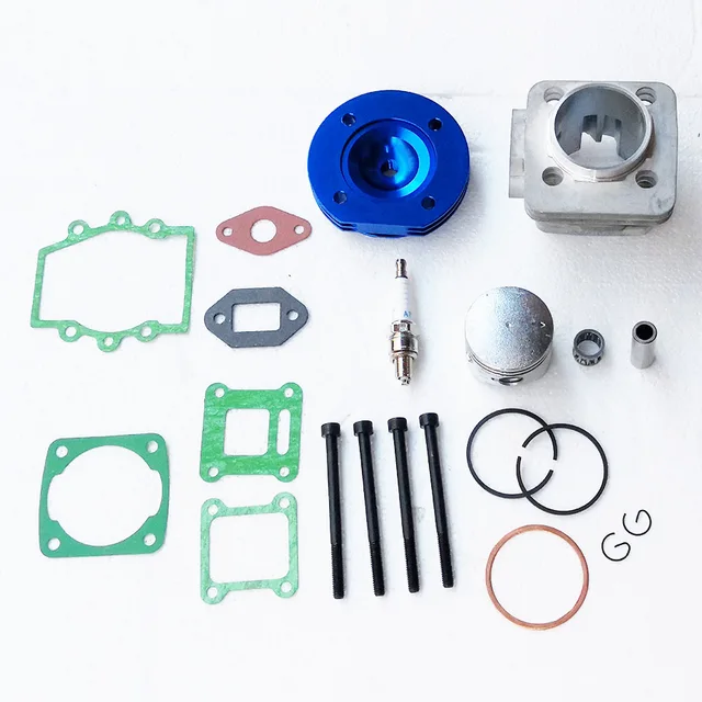 44mm Big Bore Kit | Red Cylinder Piston For 47cc 49cc Mini Moto Dirt ATV Pocket Bikes