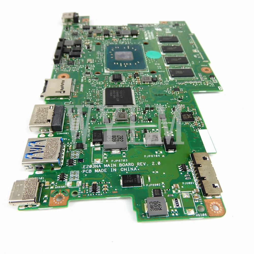 E203NA материнская плата с N3350U 4 ГБ ОЗУ+ 32 ГБ SSD E203NA материнская плата для ASUS E203N E203NA ноутбук E203NA Материнская плата Тест