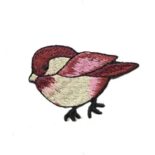 Маленькая птица одежда патчи производитель животное железная одежда значок 2,5 дюймов Высота может сделать как ваш логотип