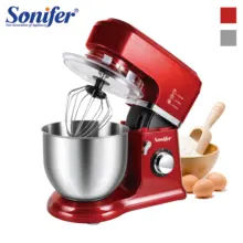 4.5L Еда стенд смесители 6-Скорость бытовой кухонный, крем взбивалка для яиц блендера торт тесто для хлеба планетарный миксер Еда процессор Sonifer