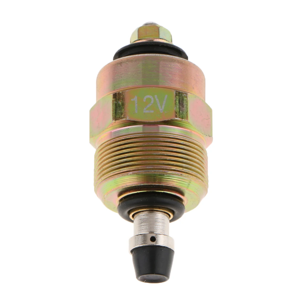 12V Fuel Shut Off Solenoid Valve for Dodge Isuzu 0330001015 Conversion Kit fuel shut solenoid valve