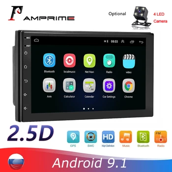 

AMPrime 2 din 7'' Android Car Multimedia Player Autoradio Stereo Wifi Mirrorlink Bluetooth TF FM For Volkswagen Car Radio