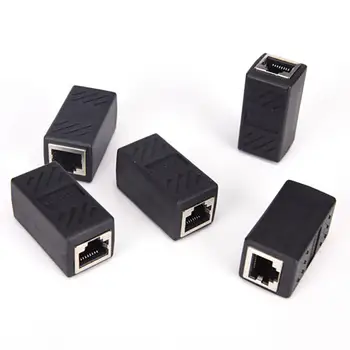 

RJ45 Female to Female Network Ethernet LAN Connector Adapter Coupler Extender RJ45 Network Adapter