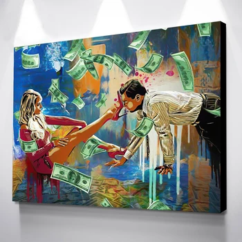 

Poster Money Pictures Wall Pictur Poster Decorative Pictures For Wall Tableau Mural Canvas Painting Pictures Painting Canvas Art