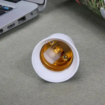 

1Pcs Converter E14 TO E27 Adapter Conversion Socket High Quality Anti-aging Material Fireproof Socket Adapter Lamp Holder