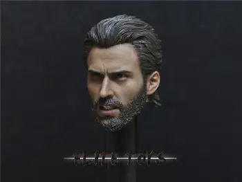 

ELITE TOYS 1/6 Scale Action Figure Rogers Beard Edition Captain Head Carving Spot