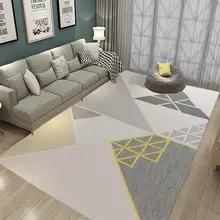 Домашний Декоративный Ковер нордическая Геометрическая простая спальня ковер гостиная маленький подъем коврик для дома