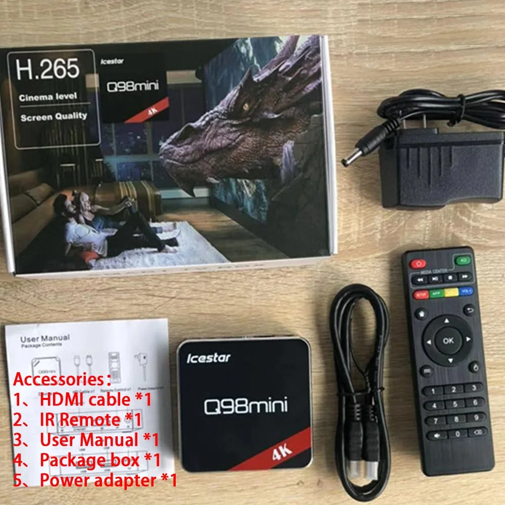 Smart tv Box Android 9,0 2 Гб 16 Гб медиаплеер 4K Google Voice Assistant Netflix Youtube H96MAX 2GB16GB ТВ Android телеприставка