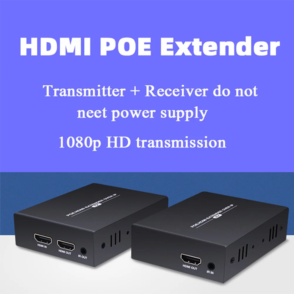 200m Hd 1080p Hdmi Extender Rj45 Hdmi Sender&receiver Hdmi Cable With Cat6 Rj45 Ethernet Cable For Pc Tv Dt228p - Audio Video Cables - AliExpress