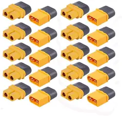 Connecteurs Bullet XT60H mâles et femelles, 10 paires, mise à niveau XT60 