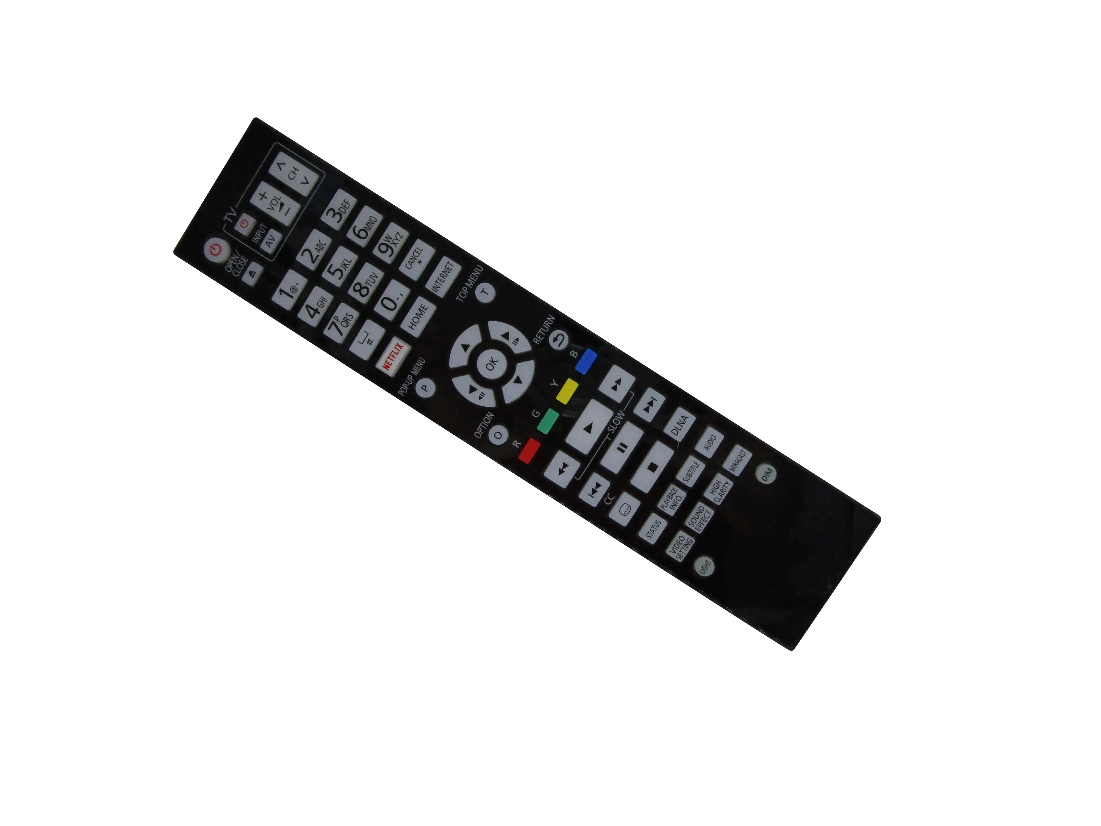 

Remote Control For Panasonic N2QAYA000172 DP-UB9000 DP-UB9000-K DP-UB9000EBK Ultra hd Blu-ray Disc Player