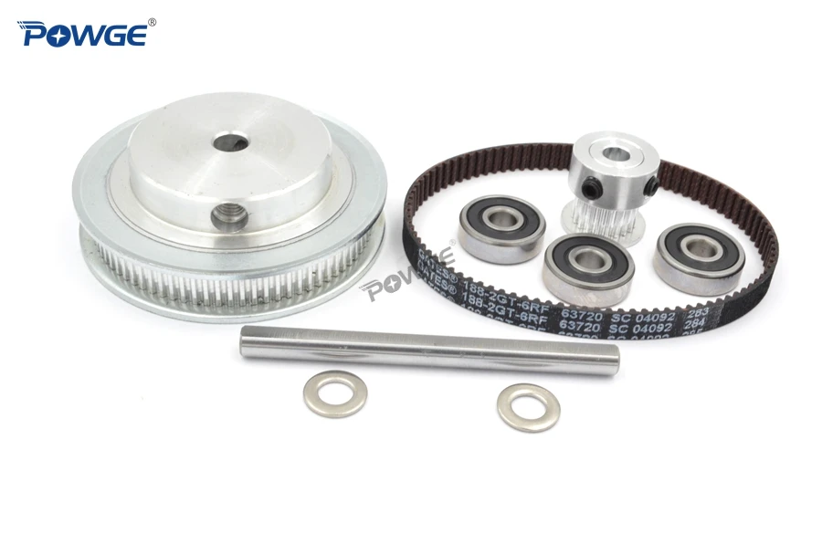 gt2 correia loop eixo rolamento 625 2rs movimento pecas 01