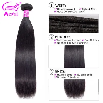Straight Hair Bundles Hair Extension Peruvian Human Hair Bundles Natural Color 28 30 Inch Bundles Non Remy Human Hair Extensions 3