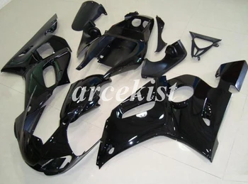 

4Gifts New ABS Motorcycle Full Fairings Kit Fit For YAMAHA YZF-R6 1998 1999 2000 2001 2002 98 99 00 01 02 body set Black