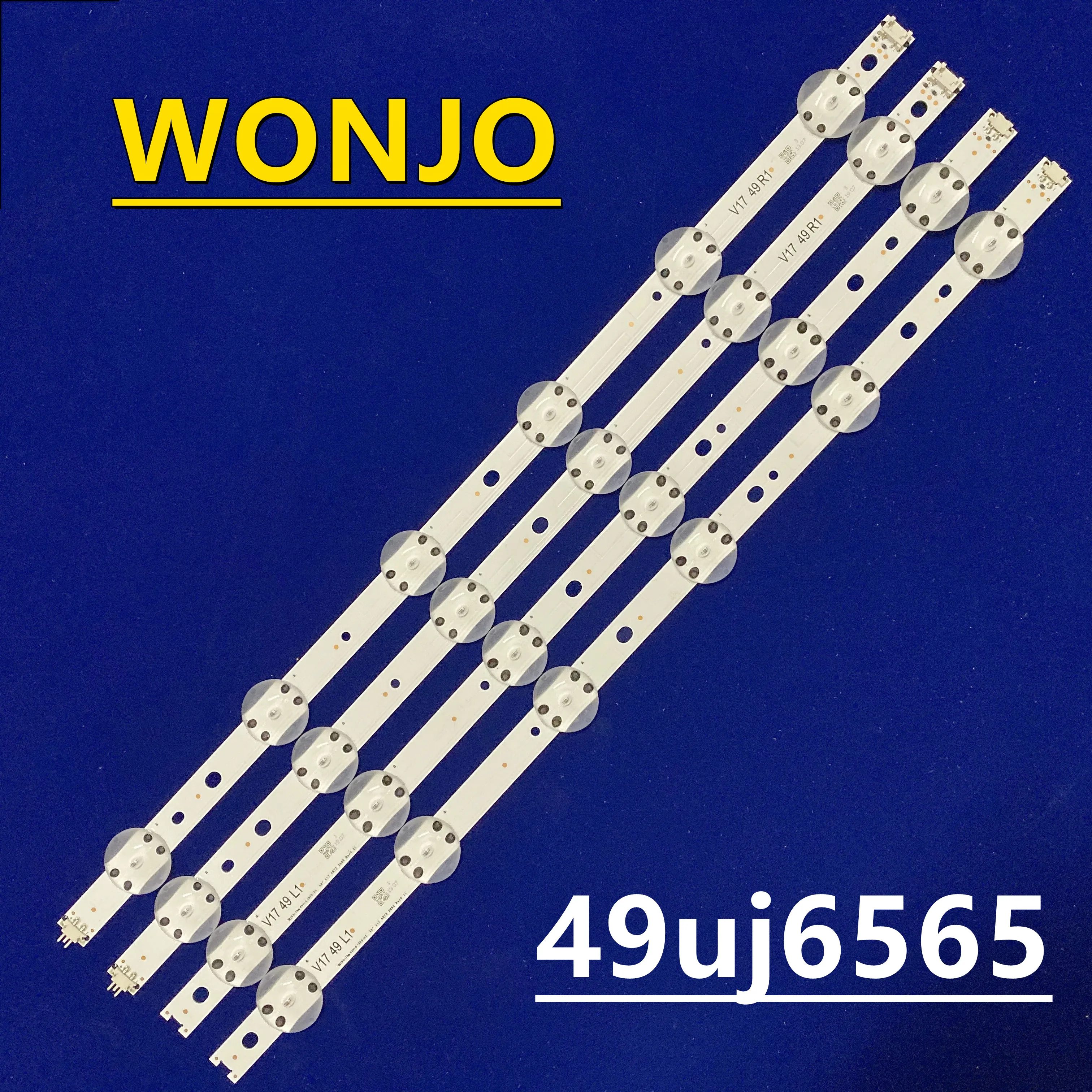 Светодиодная лента для подсветки телевизора Lg 49uj6565 49uj6525 49uj6585 V17 49 L1 R1 49UJ6565 10
