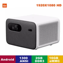 Xiaomi Mijia проектор 2 Pro Smart Laser TV 1300 ANSI HD 1080P Full HD разрешение 2 ГБ + 16 Гб eMMCAI голосовое дистанционное управление
