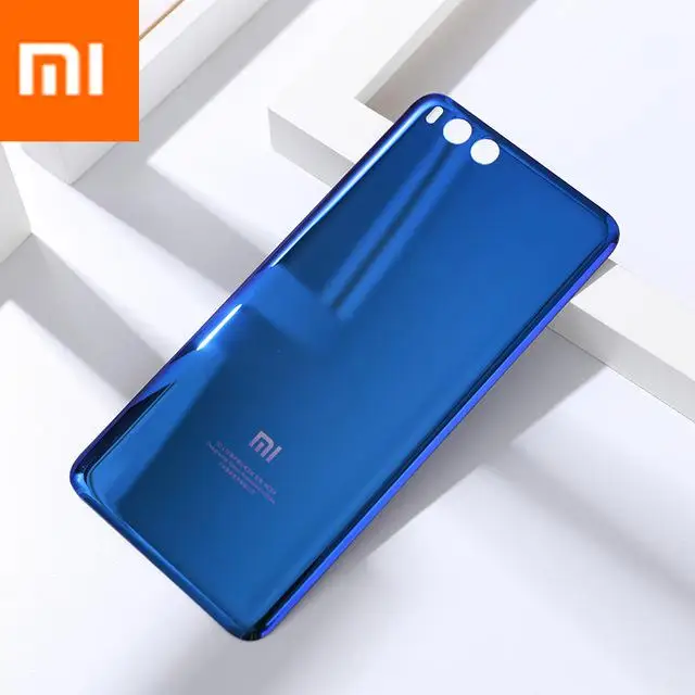 3D стекло для очистки ногтей для Xiaomi Mi Note 3 корпус задняя дверь жесткий чехол - Цвет: blue